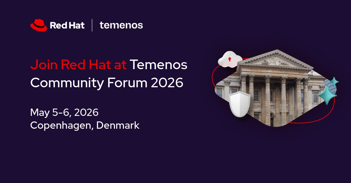 Red Hat Events tweet media