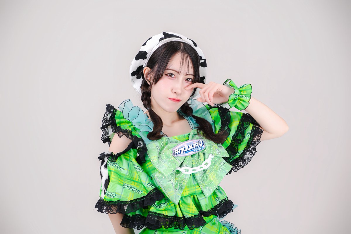 New #MOUWAY🐮 松本彩愛 担当カラー：緑色 @MOUWAY_saa_ #MOUWAY 新