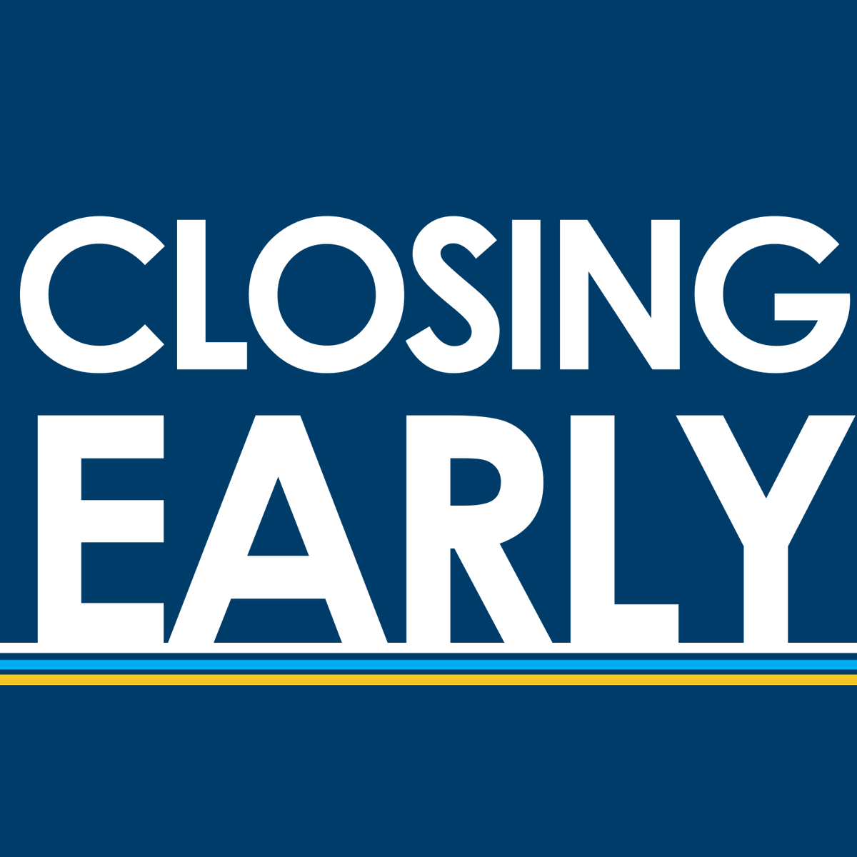 OCtechEdu's tweet photo. The college will close at 3 p.m. Wednesday, April 22. We will resume normal operating hours Thursday, April 23. https://t.co/PoQbBOS7Te