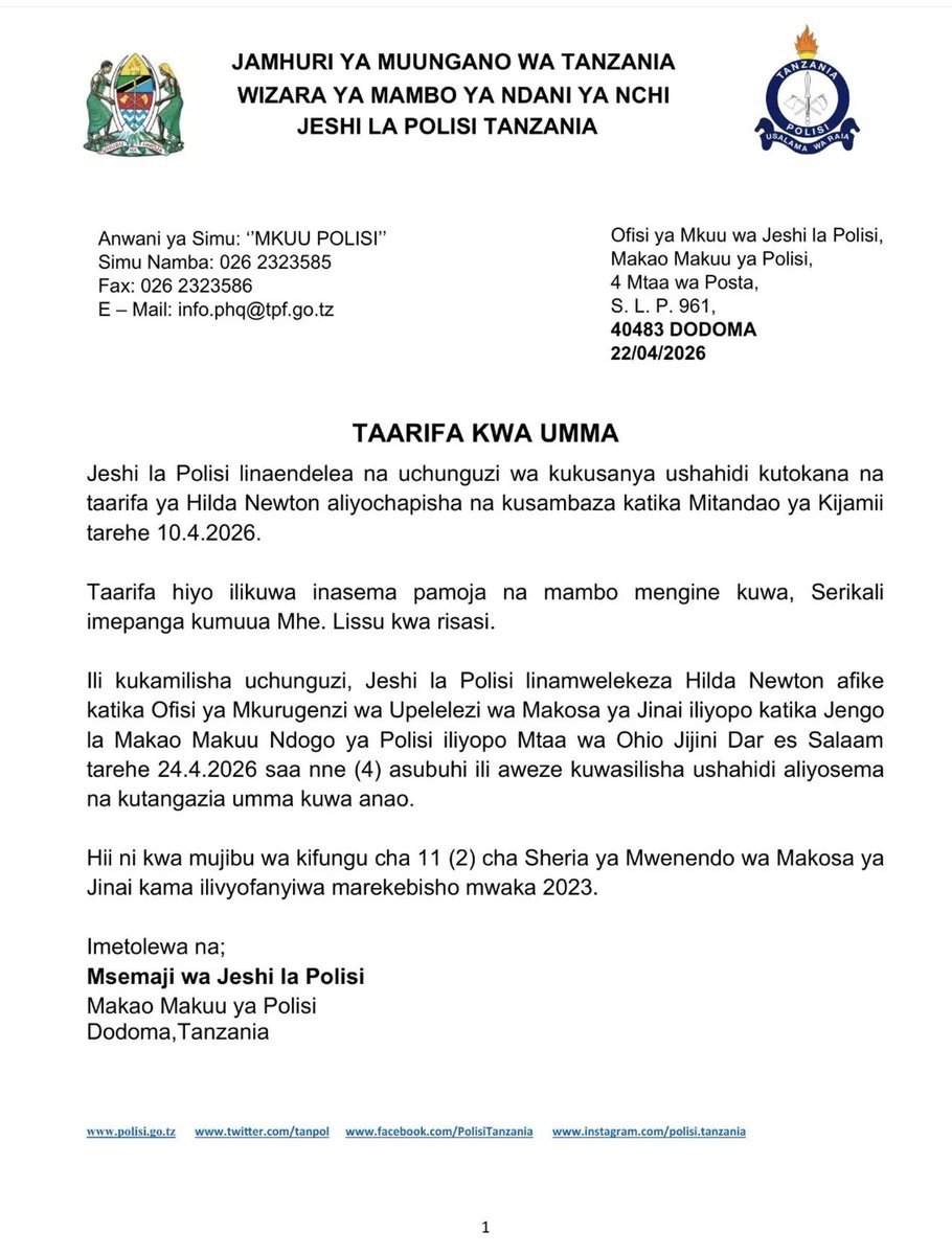 Hilda Newton tweet media