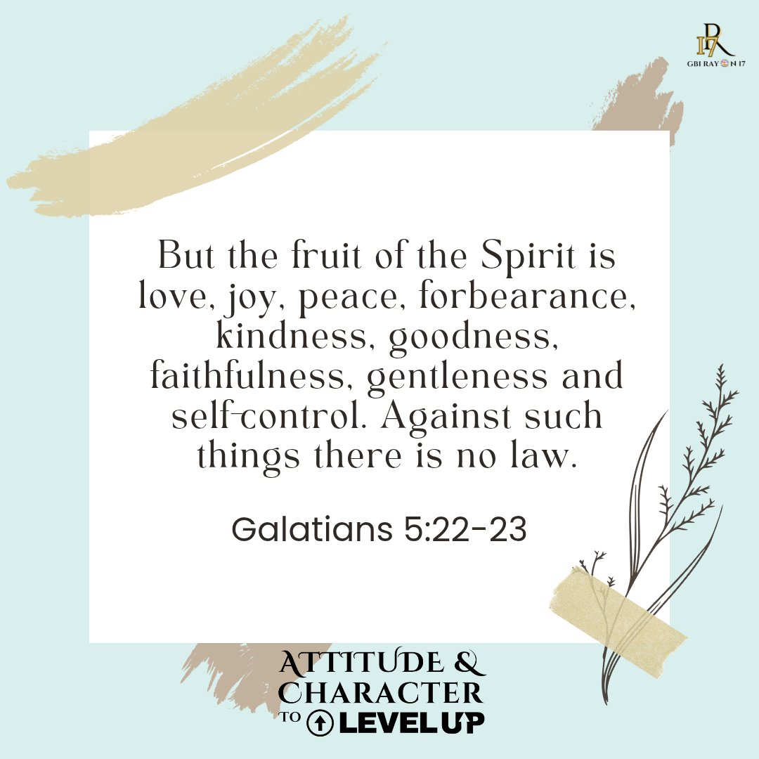 budichayadi's tweet photo. Character is the fruit of walking with God.
✝️ #FruitOfSpirit #Character #LevelUp https://t.co/VBRiHdk0GK