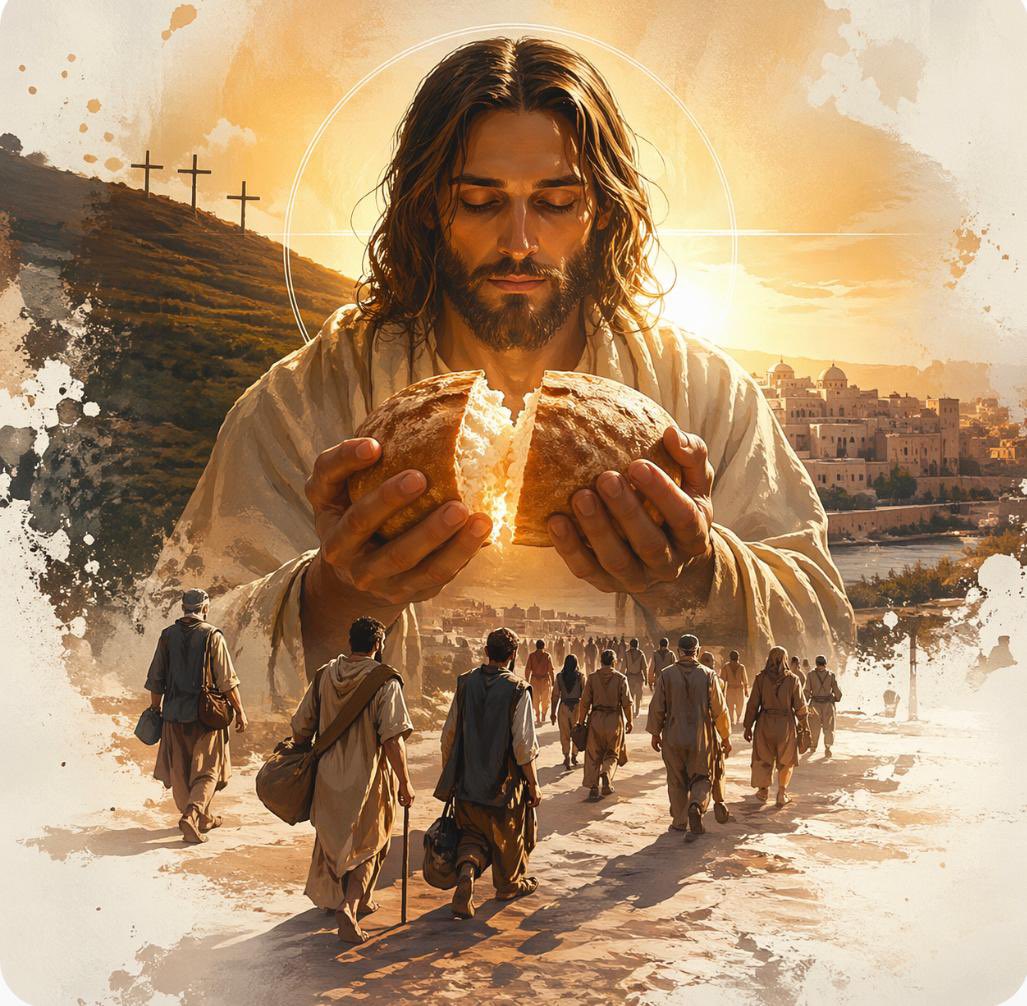 CRISTOVISION's tweet image. La persecución dispersa… pero también impulsa.
Cuando todo parece romperse, el Evangelio avanza.
Jesús es el Pan que sostiene en medio del caos y no rechaza a nadie.
¿Tu prueba te está frenando o enviando?
Señor, dame fe para no huir… sino anunciar.
#dios