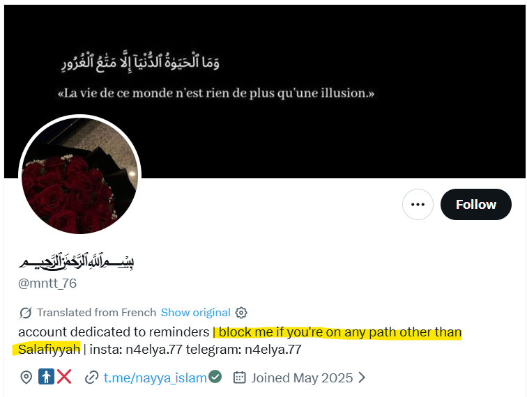 RedAlRafidhi's tweet photo. It is always the Salafis.

When you build your entire personality around hating Shias and other sects, you end up leaving Islam. https://t.co/9SkSnvBbf3