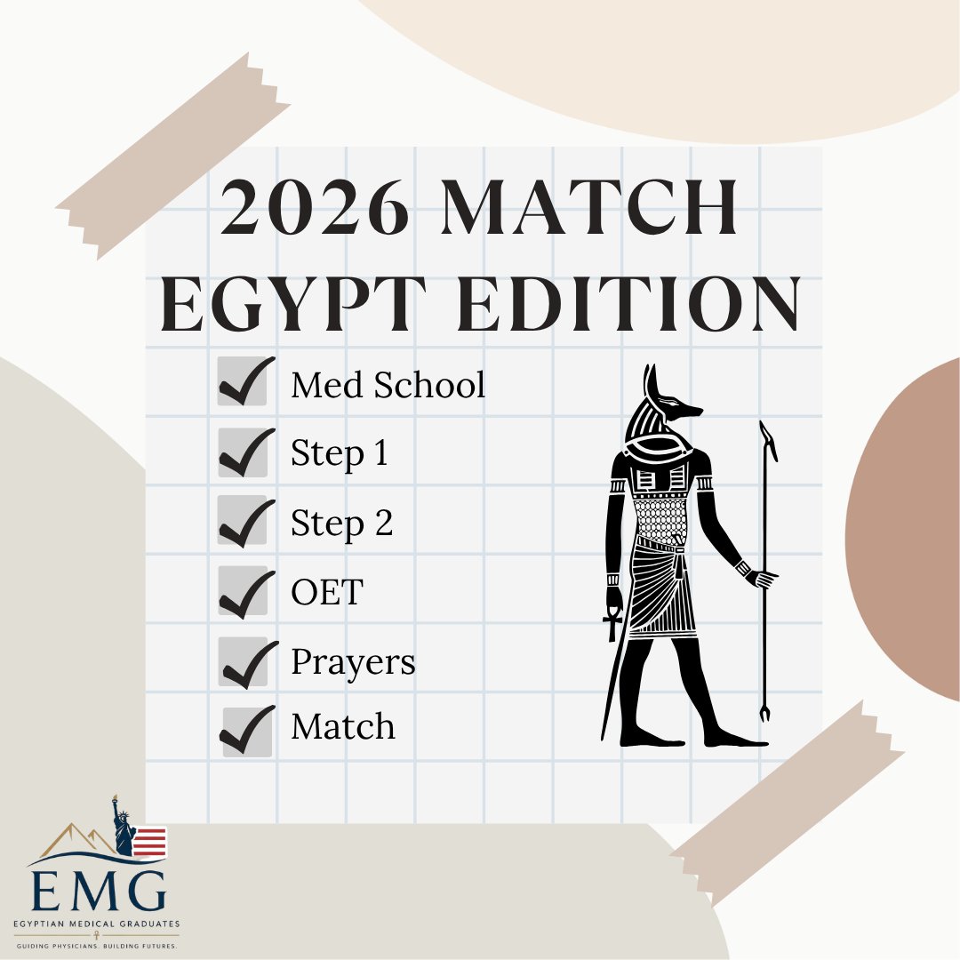 Egyptian Medical Graduates tweet media