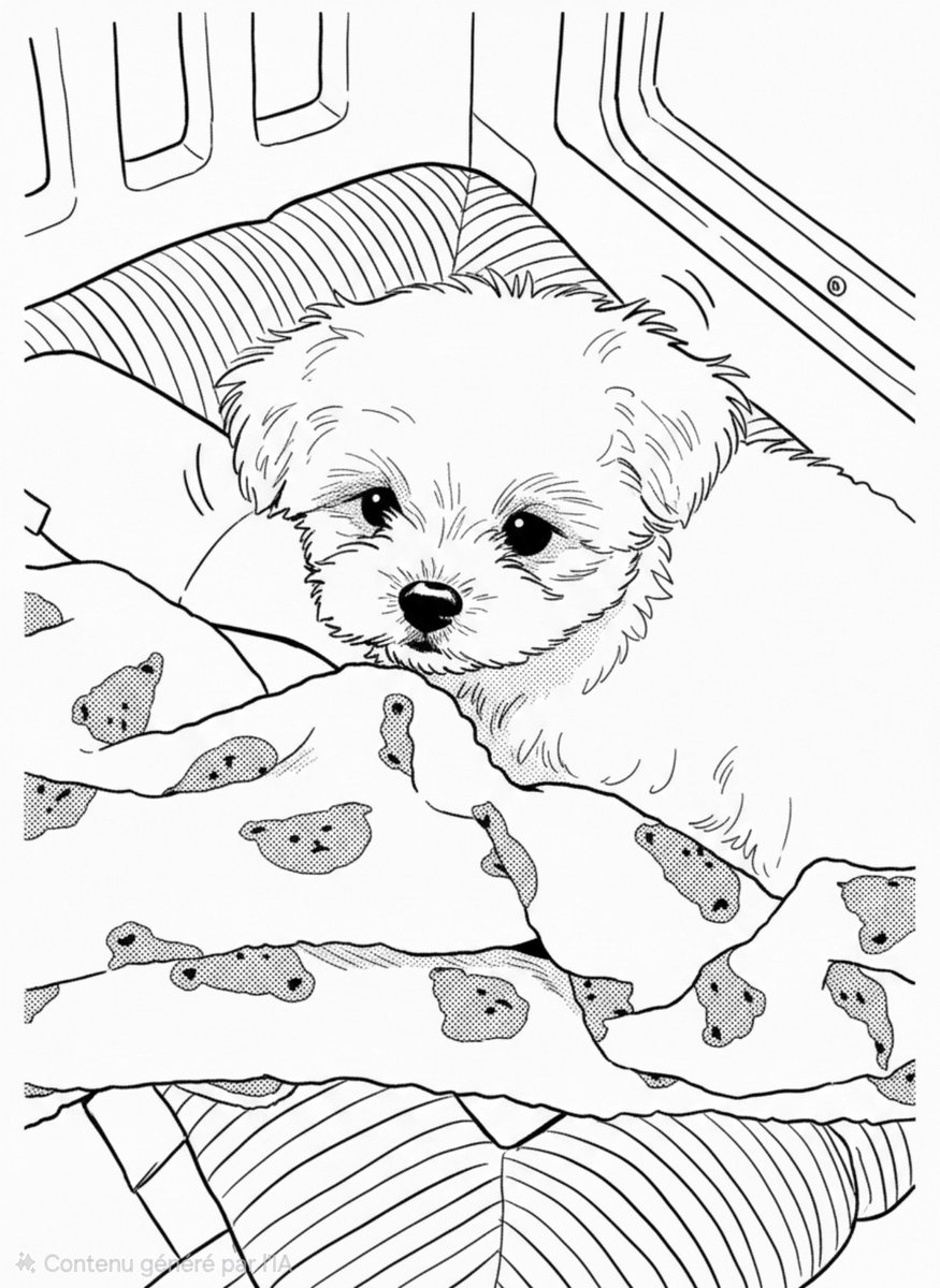 AnneCe72's tweet photo. This puppy could easily have his own merchandising, or even a comic book telling his adventures!
Maybe with a mom who has drawing talent...💜💜
#lilmuju #muju #beonnnie https://t.co/ic6ZnyBFD7