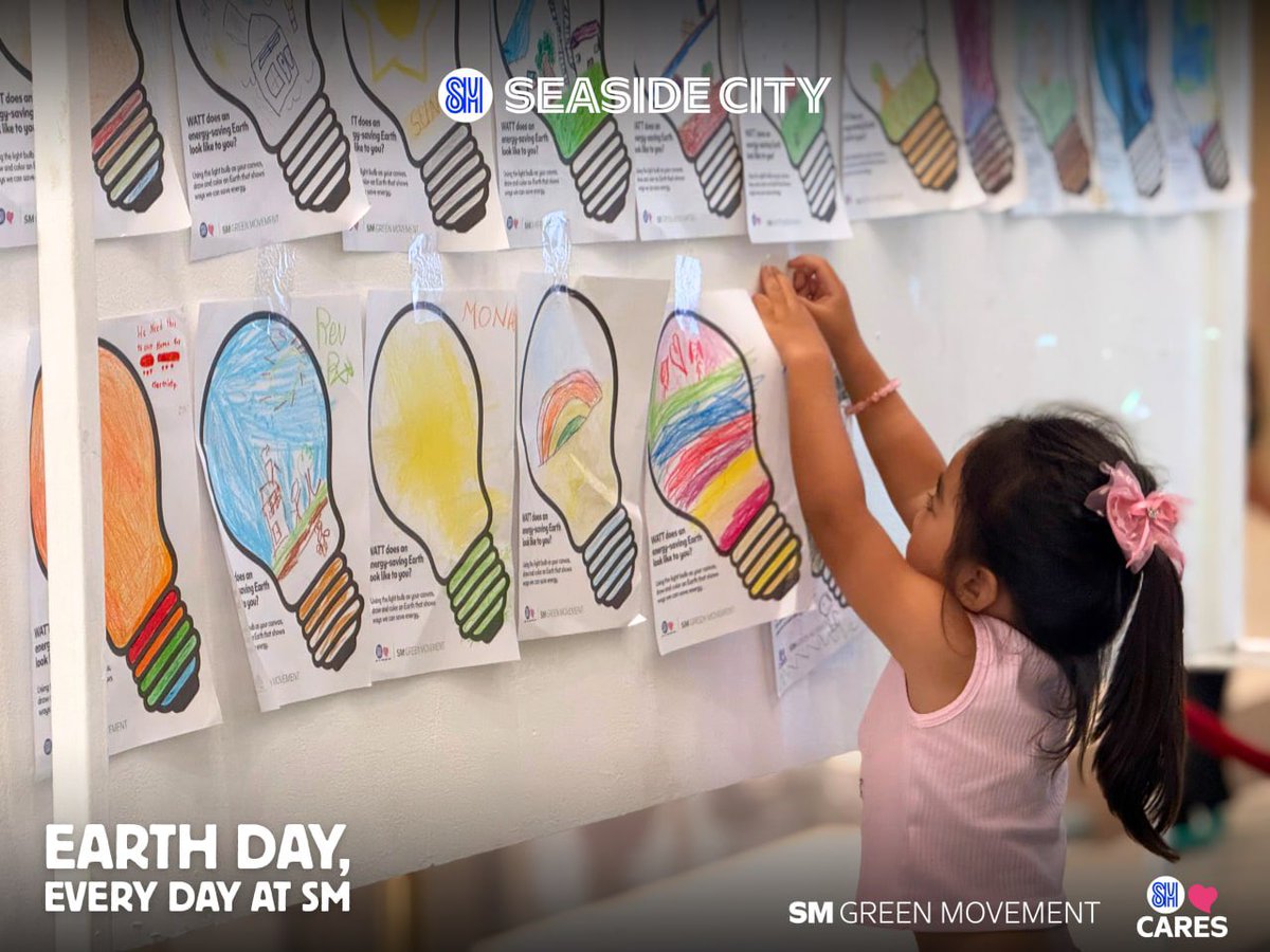 SMSeasideCebu's tweet image. Hey #SMFam! Our Earth Day activities at SM Seaside reflect our ongoing commitment to sustainability and responsible community engagement.

✨ Your next Extraordinary #SeasideStory awaits only here at your most-loved SM Seaside City Cebu. 🚀

#EmpoweringCommunities