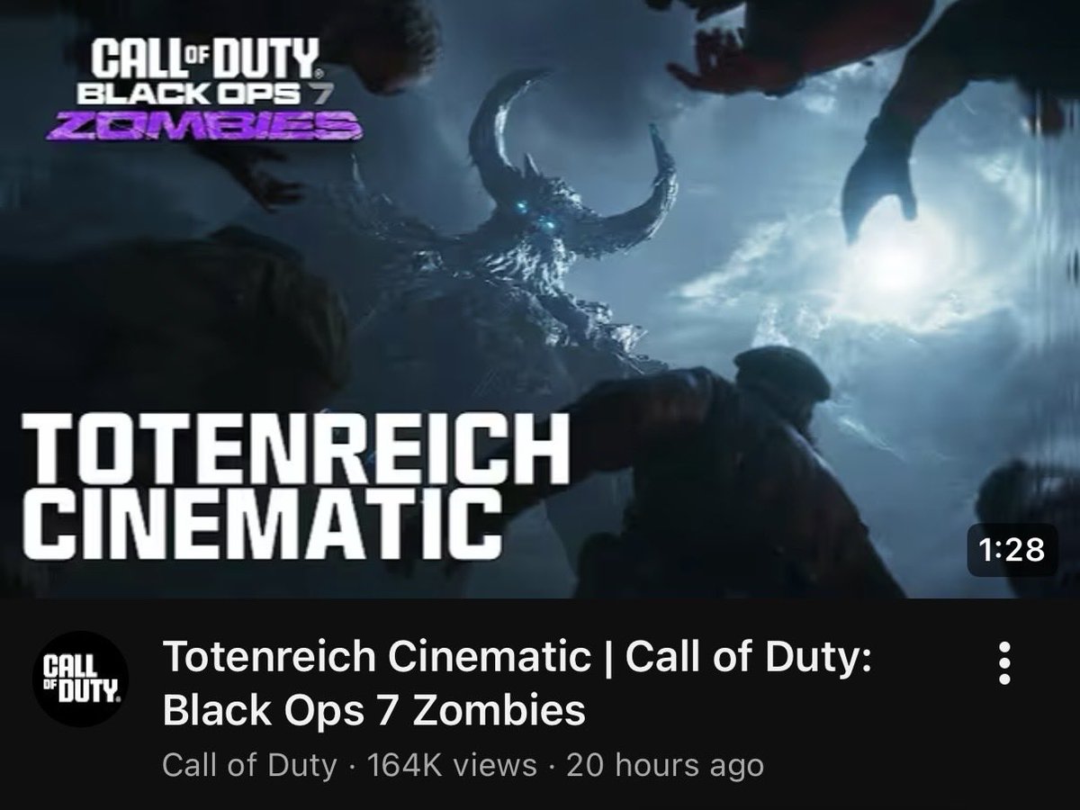 TheLifeofHefe's tweet photo. The Totenreich intro cutscene already has 58,000+ more views than Paradox’s intro 

Turns out leaks are bad for the community! https://t.co/bOmnbbPXV6