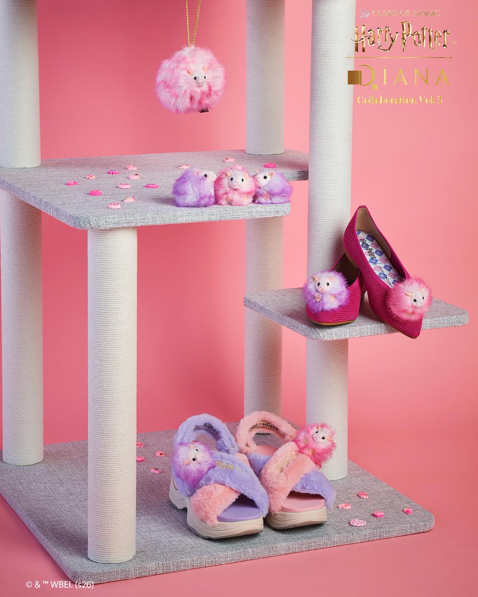 pottermaniajp's tweet image. 【ダイアナ × #ハリポタ】コラボレーションアイテム第３弾が4/29より発売👏

今回は「ラブポーション」「ピグミーパフ」「ウィーズリー・ウィザード・ウィーズ」と「ホグワーツ」にフォーカスしたコレクションが登場します🩷🏰👠🩰👟⇒pottermania.jp/info/event/log…

 #ハリーポッター #HarryPotter #推し活