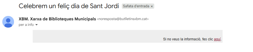 gcarreras27's tweet image. La Xarxa de Biblioteques Municipals desitjant un FELIÇ DIA de Sant Jordi! #catanyol