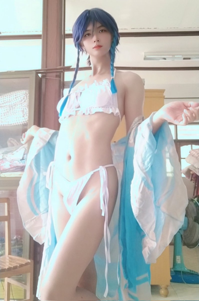 Nutsuki1294692's tweet image. ร้อนอ่ะ อยากเล่นน้ำทะเลจัง🥵💦
#Venti #genshinpact #cosplay #CD #female #femboyespañol #femboi