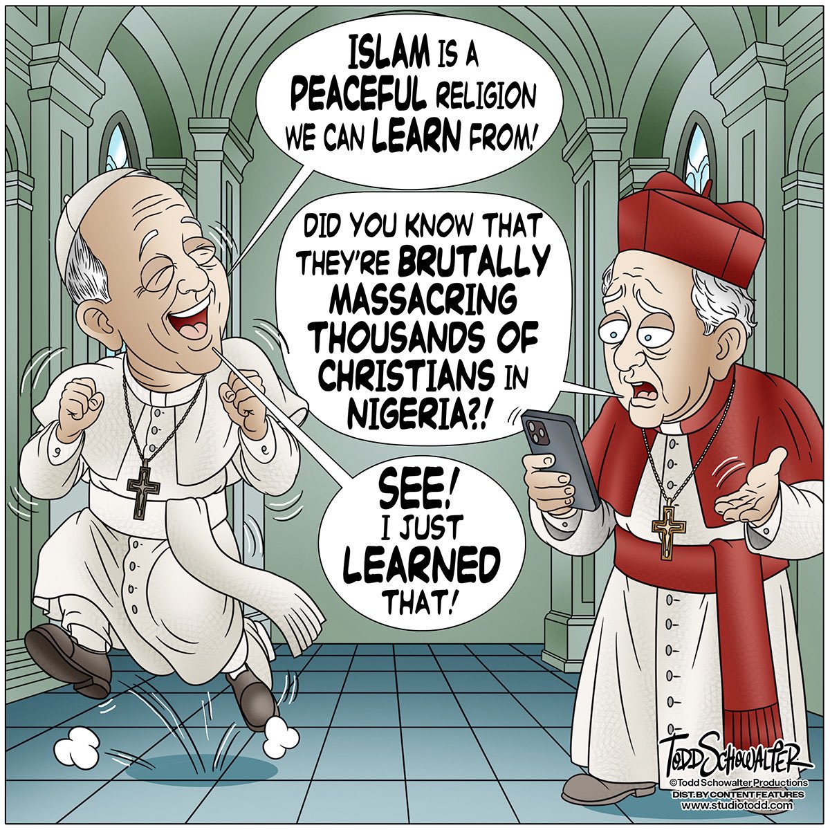 realtoddamerica's tweet image. Minor detail.
#Islamic #Nigerianmurders #Nigeria #Pope #Mediablackout #Christianmurders