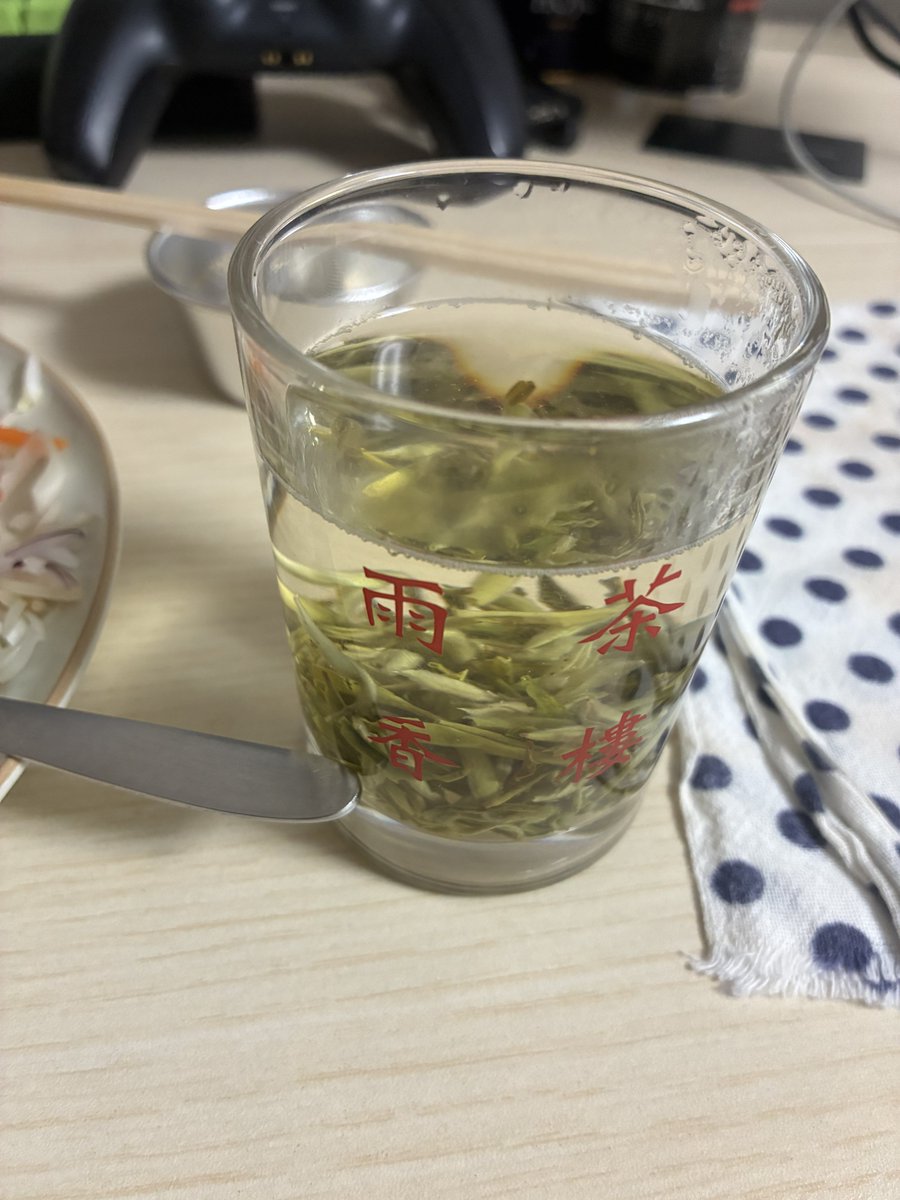 晩酌？
青蛾茶房さんの蒙頂甘露