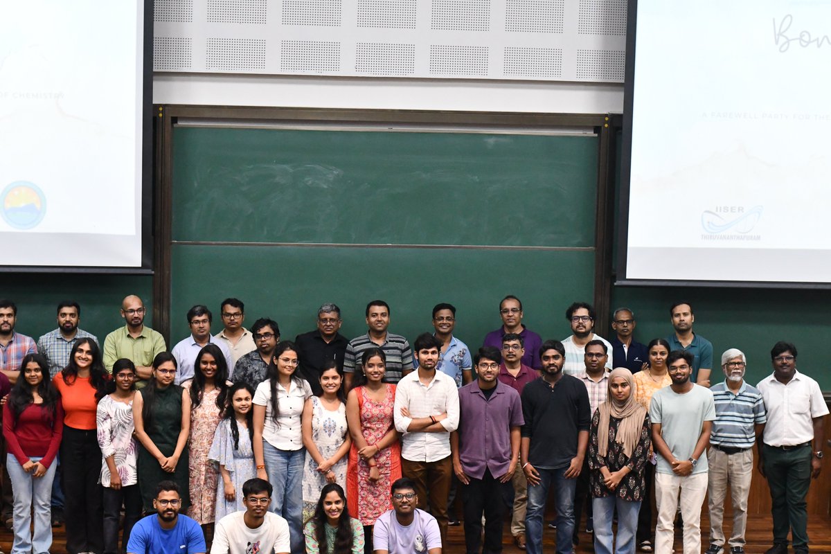 School of Chemistry IISER TVM tweet media
