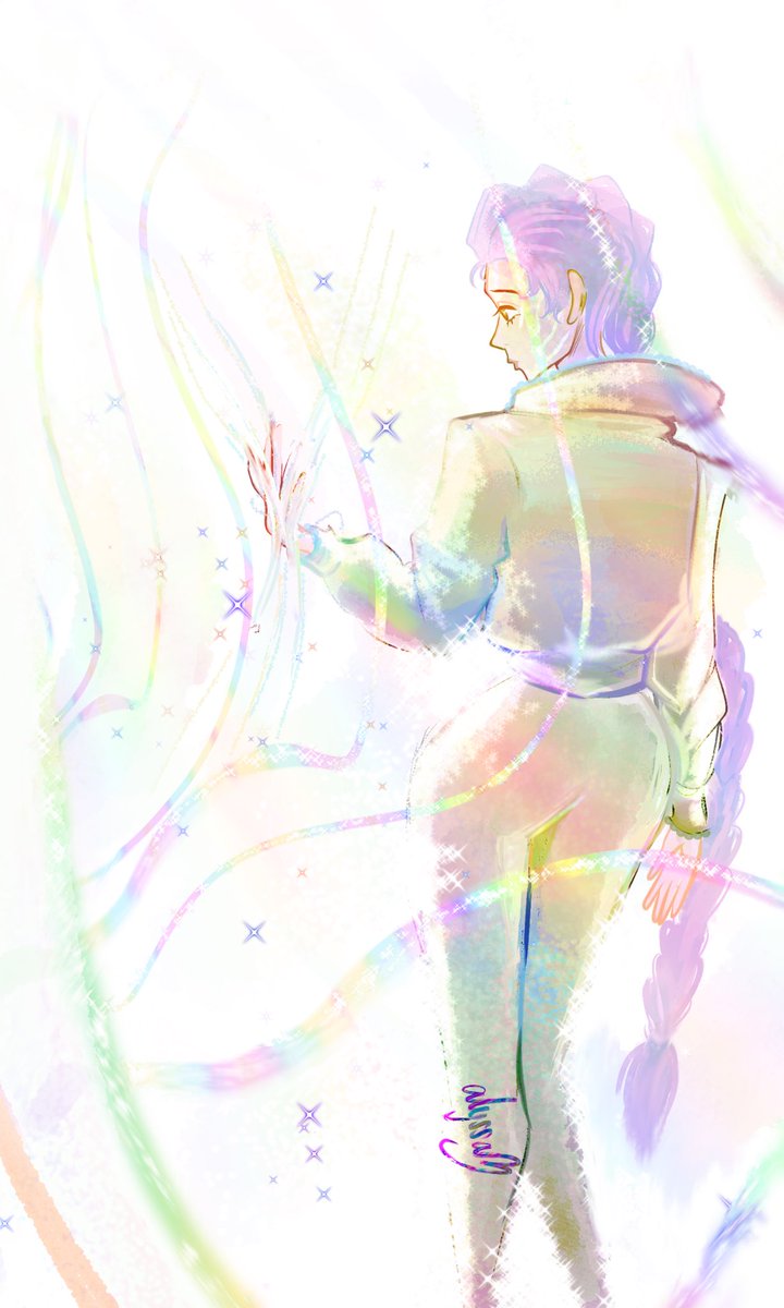 2alyssa6_'s tweet image. True colors 🌈✨

#kpopdemonhuntersnetflix #kpdhfanart #rumi #rumikpdh