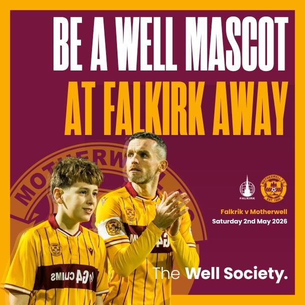 TheWellSociety's tweet image. ⚽️ Be a Well Mascot at Falkirk Away

⚽️ Calling Junior Steel members aged between 8-16!

👉 Check out this great Junior Steel member exclusive offer : app.tickedy.com/motherwell/new…

🤝 Membership has its benefits.

📱 Download The Well Society app for the latest info &amp;amp; offers.