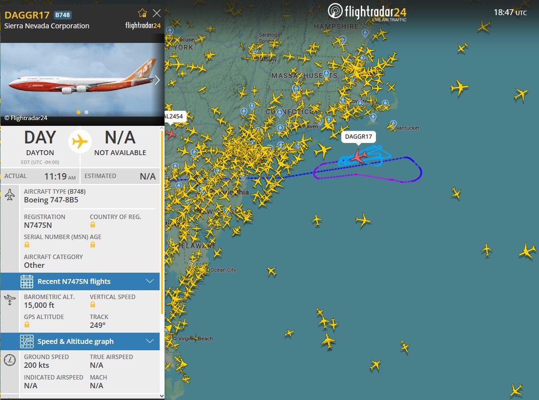 KrallePunkrock's tweet image. First time seeing E-4C "DAGGR17" Boeing 747-8B5 on Flightradar #SAOC #OSINT #SNC