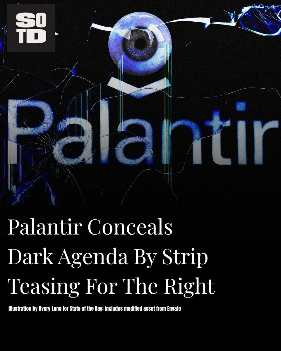 If you think this all sounds almost like the Chinese Communist Party’s regime, a hybrid of state-controlled capitalism and a totalitarian surveillance regime that spies on citizens, then you are exactly correct. A nation governed by Palantir’s AI systems, which makes bureaucratic