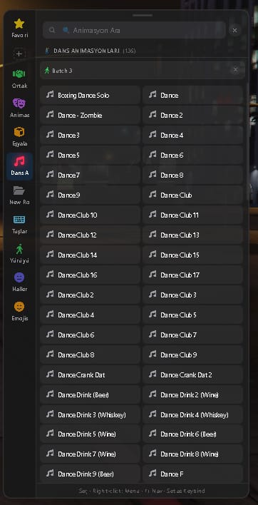 56Roleplay's tweet photo. - Emote Menü değişikliğine gidildi.
- Daha şık sade ve optimize bir menüye geçildi.
*"Çözünürlüğüm yüzünden piksel görsel. 1440x1080"* https://t.co/nkuvvesQQy