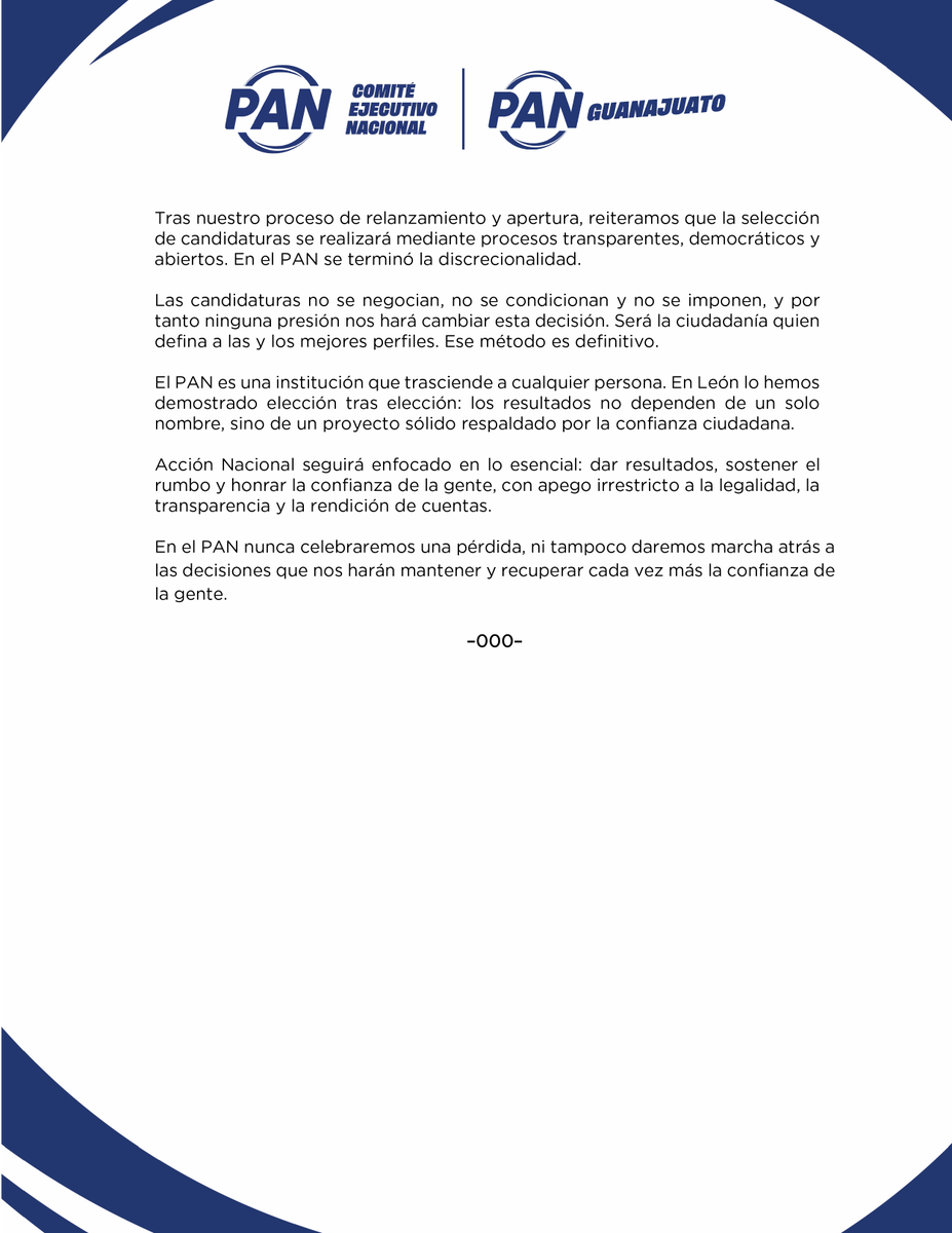 PAN CDE Guanajuato tweet media