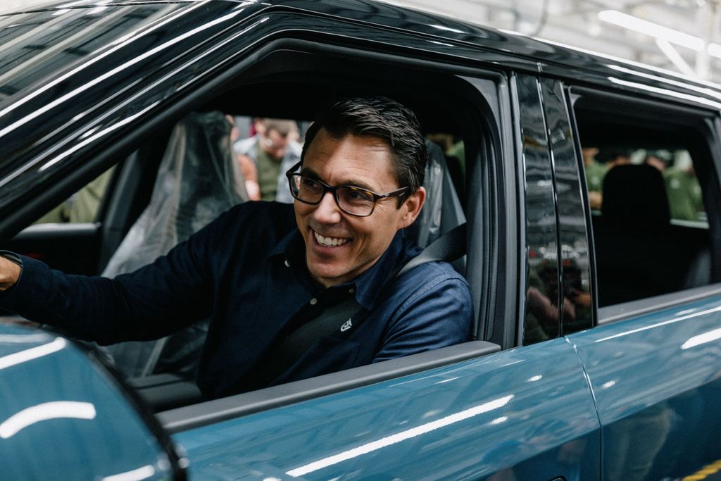 RivianUpdates's tweet photo. The first Rivian R2 customer vehicles have rolled off the line.

Rivian R2 production has officially started at Rivian’s Normal, Illinois plant, with customer deliveries expected later this spring.

Customer configuration invites begin June 2026
Production cost expected to be less than half that of R1 at scale
Rivian expects to exit 2026 with positive automotive gross profit margins

We're anticipating 20,000+ R2 deliveries for 2026.

“We are really excited to be producing R2 for our customers...” “The vehicle is incredible — it’s the result of all the hard work and dedication of the Rivian team. I can’t wait for customers to experience R2!” - Rivian CEO RJ

A major milestone as Rivian moves into true mass market production.