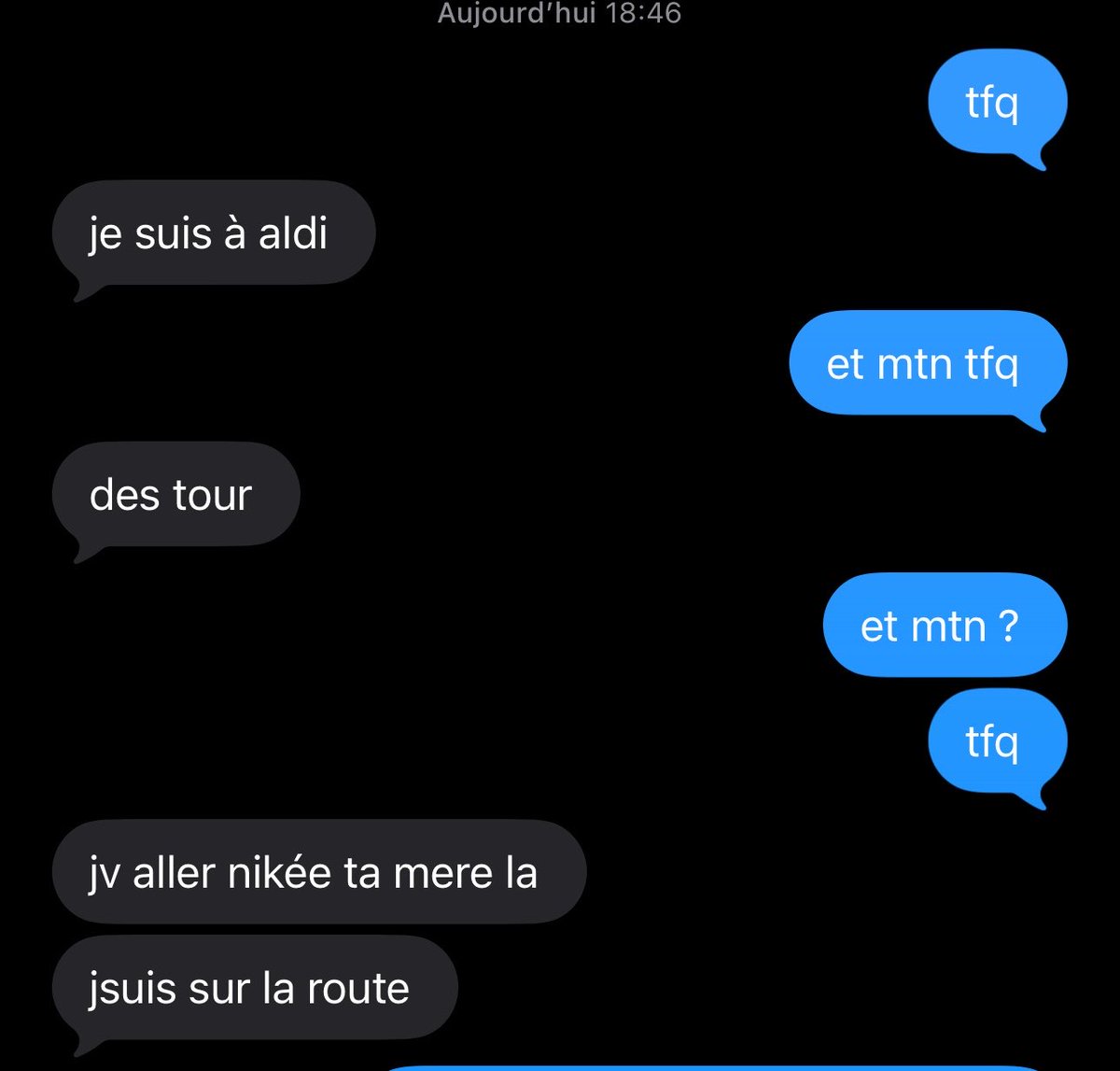 je voulais juste savoir frrr