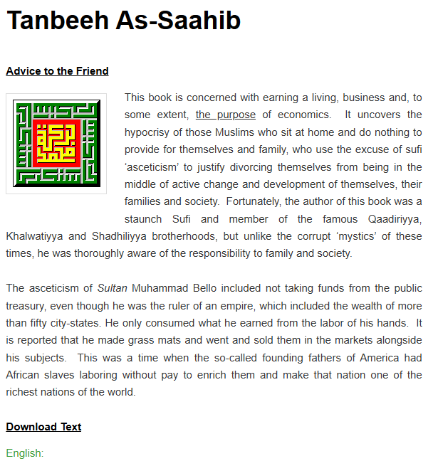 Linguistics, rhetoric, medicine (tibb), physio-
gnomy (hai'at), arithmetic (hisaab), and astronomy (hikmat
'1-nujuum).
Historiography, philosophy (kalam),Tafsir,jurisprudence of state,proto-sociology and islamic applied economics.
And most important, noblesse oblige (lost sadly)