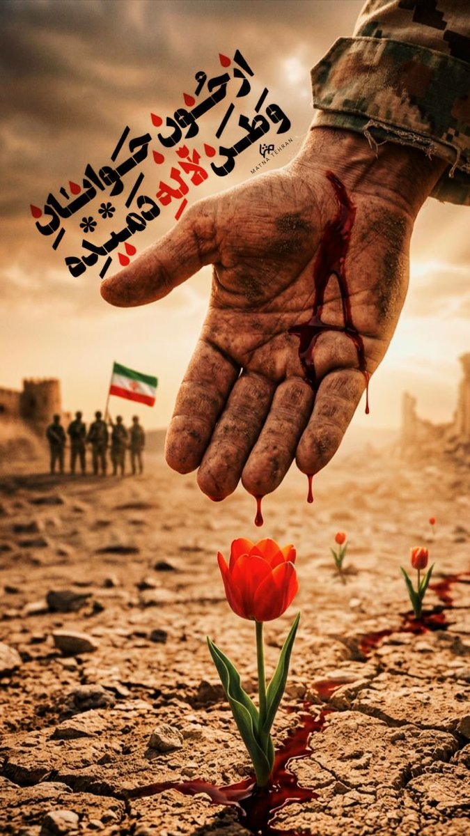 از خون جوانان وطن لاله 🥀🖤
#پاسدار_ایران