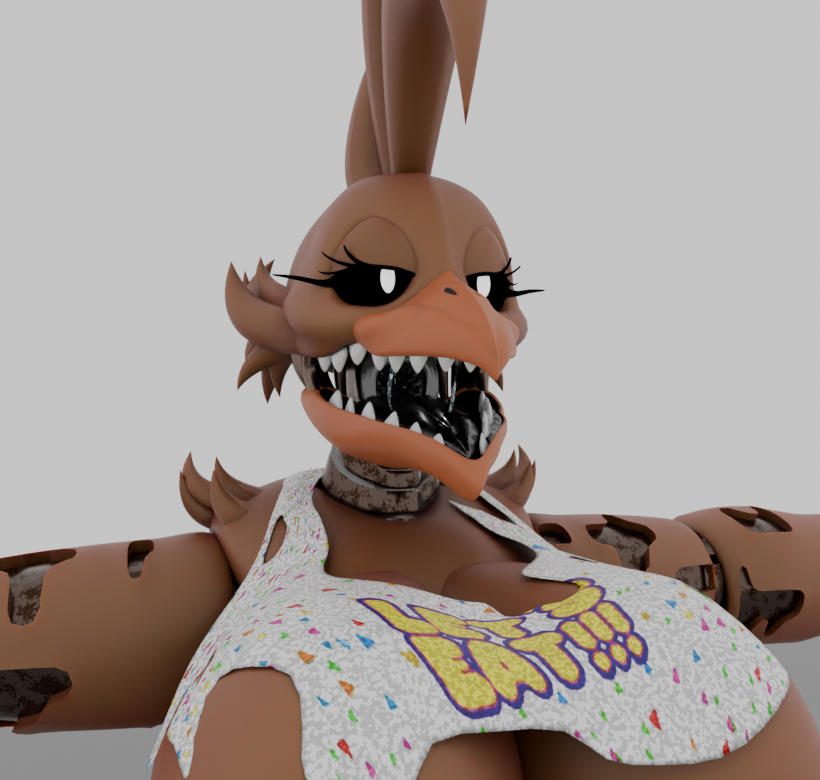 DONE!! well more or less xd
tomorrow ill do the rigging and the vore toggles and ill do some renders for yall~ maybe a first person animation (I can't promise anything)

Character Desing by: <a href="/Hueleo8/">HueLeo Arts (COMMISSIONS FULL)</a>