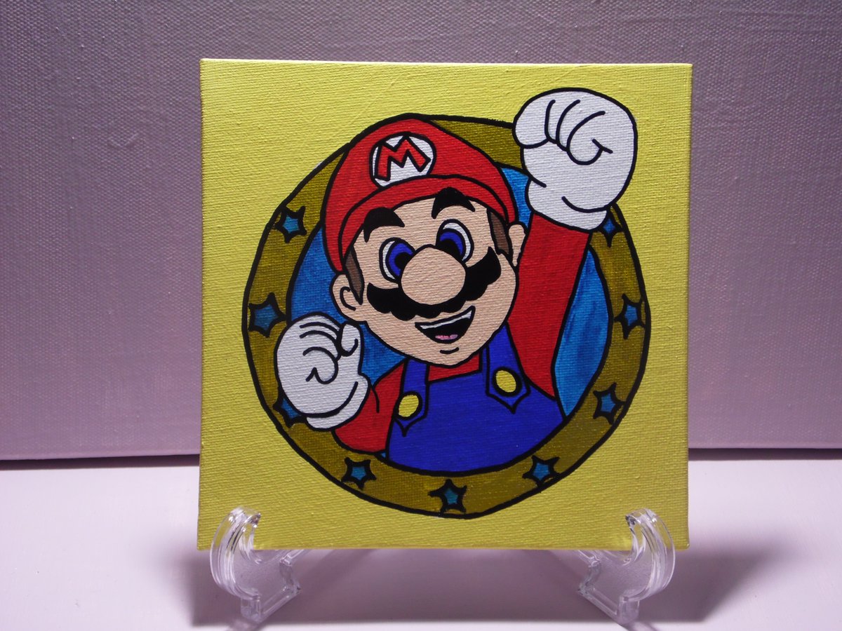 Geeking4Art's tweet image. Level up your day with this awesome hand-painted Super Mario canvas! 
.
.
.
#SuperMario #MarioArt #Nintendo #FanArt #GamingArt #HandPainted #AcrylicPainting #ArtWork #GamerLife #NintendoFan #CreativeArt #MarioBros #VideoGameArt