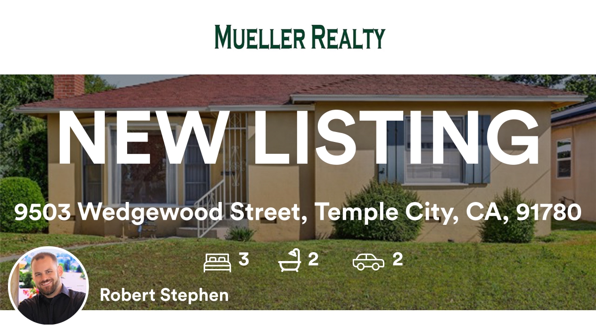 bobsbigday's tweet photo. 🛌 3 🛀 2 🚘 2
📍 9503 Wedgewood Street, Temple City, CA, 91780

My latest listing on RateMyAgent.

https://t.co/hgJ2pMeLIB

...
#ratemyagent #realestate #Mueller_Realty https://t.co/15ztJdSfFl