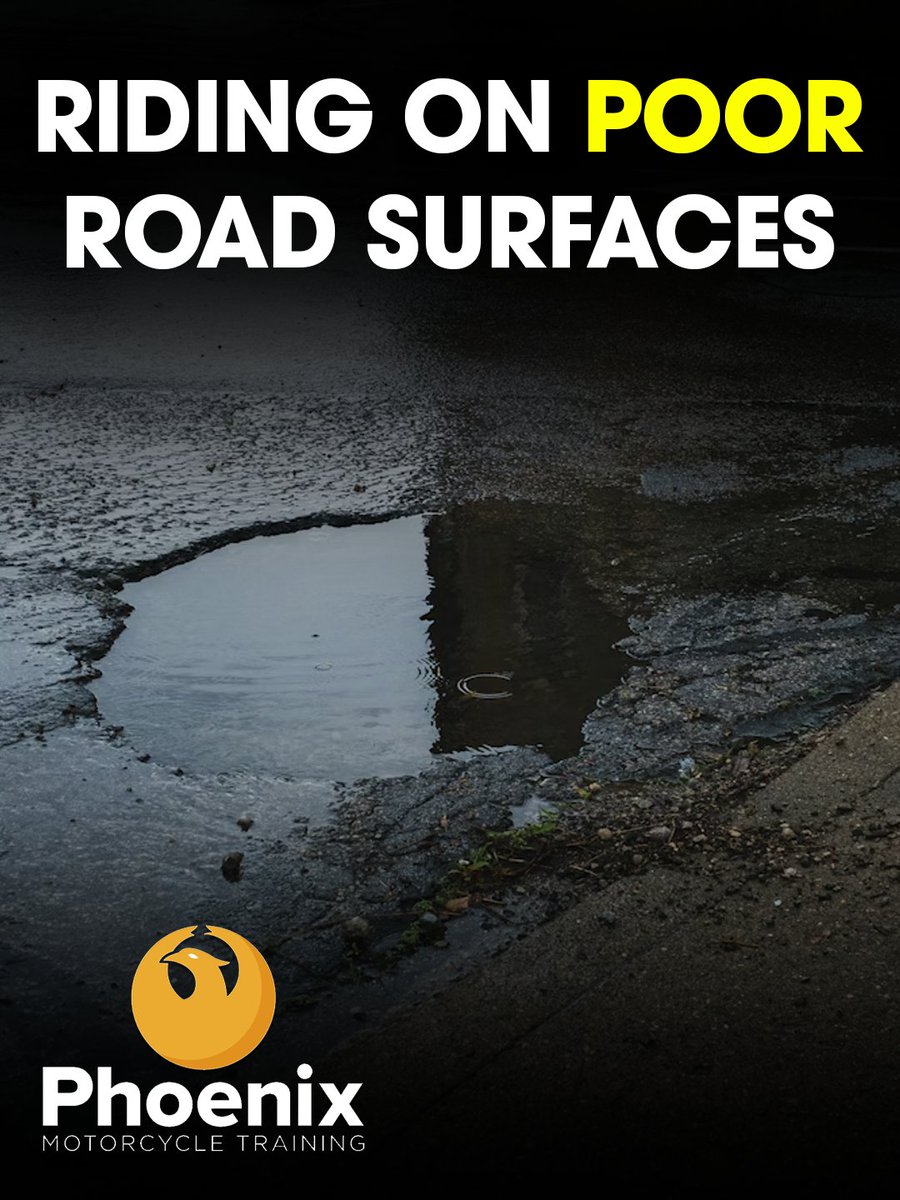 teachmetorideuk's tweet image. Stop dodging potholes and hanging on for dear life as you ride Britain’s ruined roads... 🫣

Our safe riding techniques for managing poor road surfaces will keep you steady no matter what conditions you face! 👇

phoenixmotorcycletraining.co.uk/safe-motorcycl…

#PhoenixMotorcycleTraining #Motorcycles