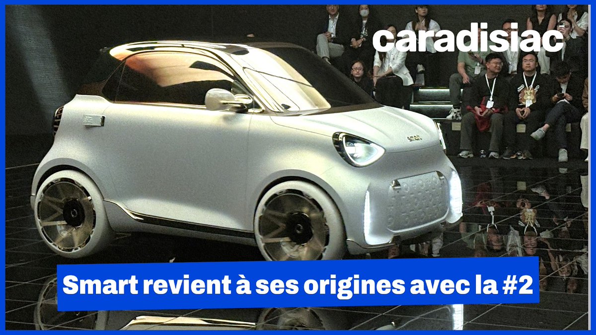 dmeance's tweet image. Smart revient enfin à ses origines avec le Concept #2 youtu.be/3N_1OOsREks?si… via @Caradisiac 
@smart_worldwide #Smart #Hashtag2 #Fortwo #SmartHashtag2 #Smart2 #Concept2 #ConceptHashtag2 #Petite #Citadine #Electrique #Présentation #Prototype #VoitureElectrique #BEV #EV #VE