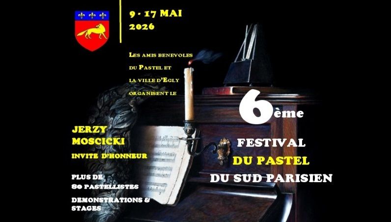 RadioSENSATIONS's tweet image. 6e FESTIVAL DU PASTEL DU SUD PARISIEN, du 9 au 17 mai 2026 à #EGLY, @CoeurEssonne Agglomération. 
Invité d'honneur : Jerzy  MOSCICKI 
#INFOS sur #RadioSensations &amp;gt; buff.ly/rycUKv0