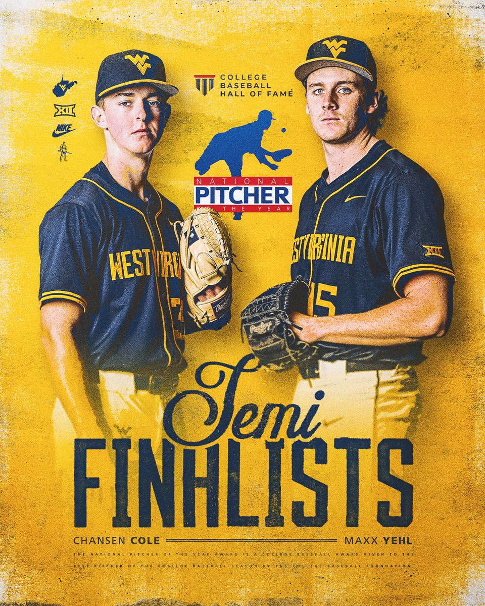 WVUBaseball's tweet image. Two of the best pitchers in the nation!

📰 tinyurl.com/58abyrfa

#HailWV