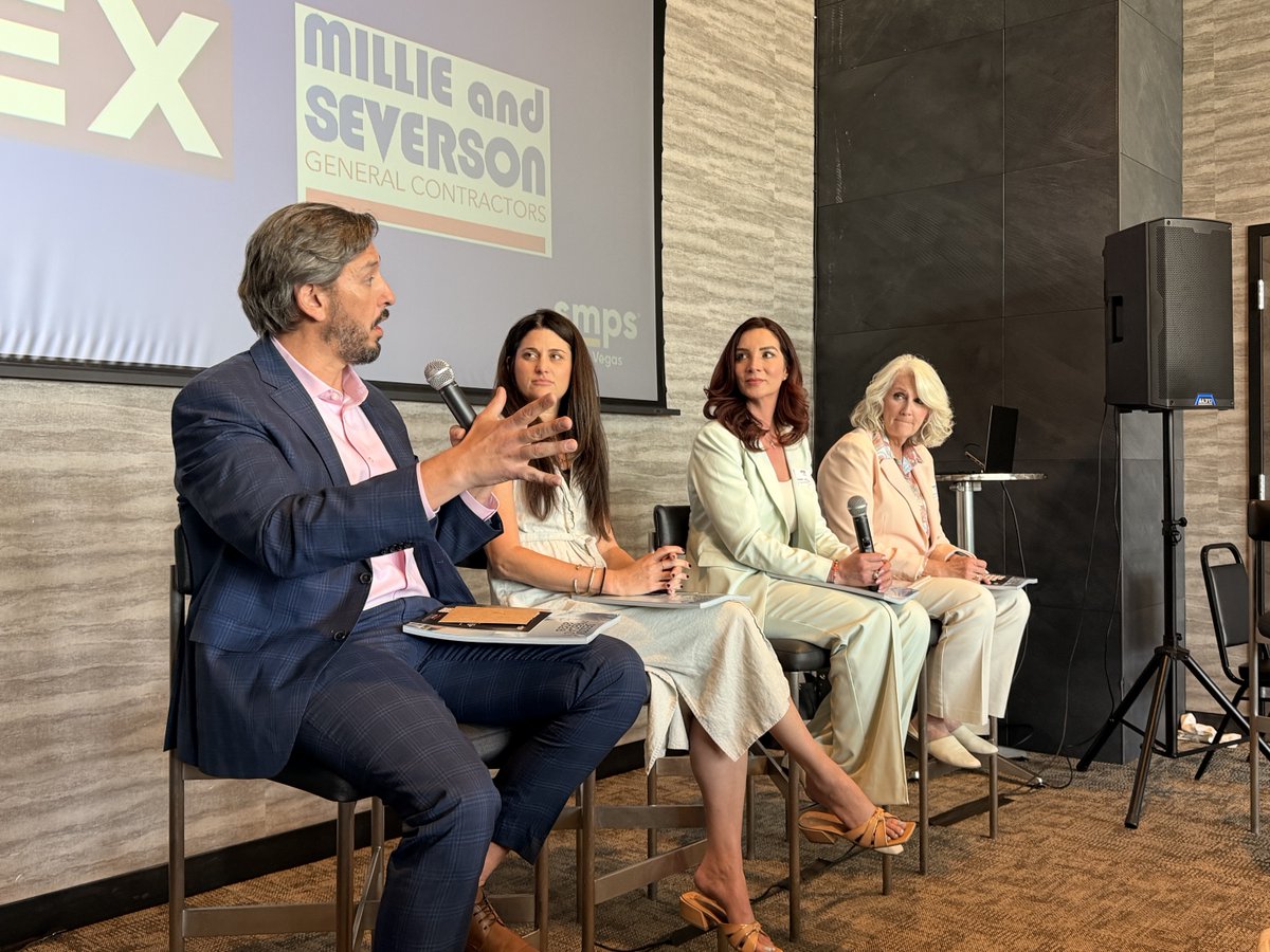 LVGEA's tweet photo. Proud to join @smpsnv for “Inside Southern NVs Healthcare: Trends, Growth &amp; What’s Next.” Thanks to @AZBex for moderating &amp; to panelists from #LVGEA, @rosemanuhs, @LasVegasHEALS &amp; the @CityOfLasVegas for a great discussion shaping the future of healthcare in our region. https://t.co/Fwq5qyqM2y