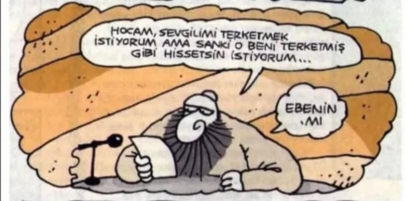 Öğretmen biyoloji ve sosyolojinin arasındaki farkı sormuş. Öğrenci "eğer çocuk babaya benziyorsa biyolojidir, komşuya benziyorsa sosyolojidir" demiş 😂😬