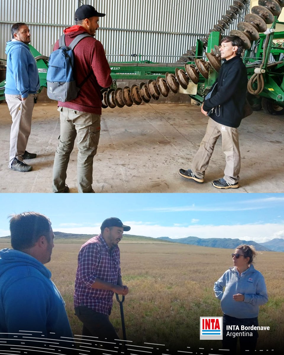 INTABordenave's tweet photo. 📣 #Monitoreo en Establecimiento "El Pochito" 👉 Planificacion de siembra de #pasturas 👉 Relevamiento de #PastoLlorón por ambientes 👉 Diagnóstico y plan de mejoras https://t.co/cqyUi1vwqO