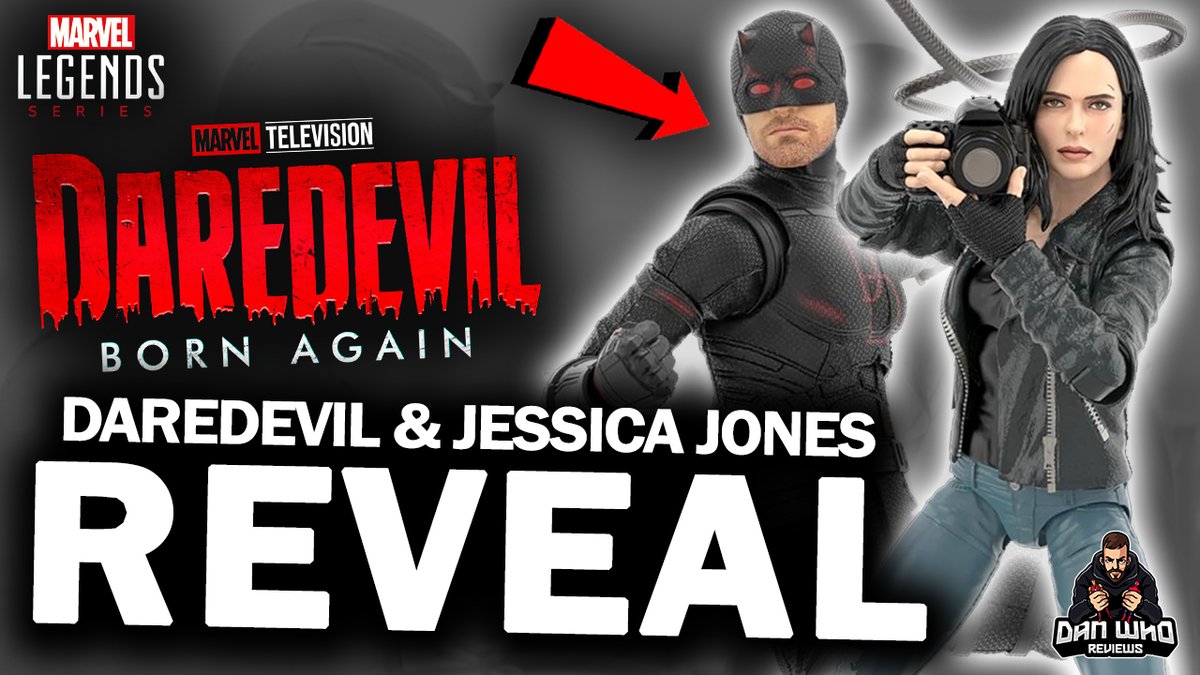 DanWhoReviews's tweet image. DAREDEVIL &amp;amp; JESSICA JONES 2 PACK REVEAL! Marvel Legends Daredevil: Born Again

youtu.be/0uyC-LXF9Mg?si…

#MarvelLegends #Marvel #Daredevil