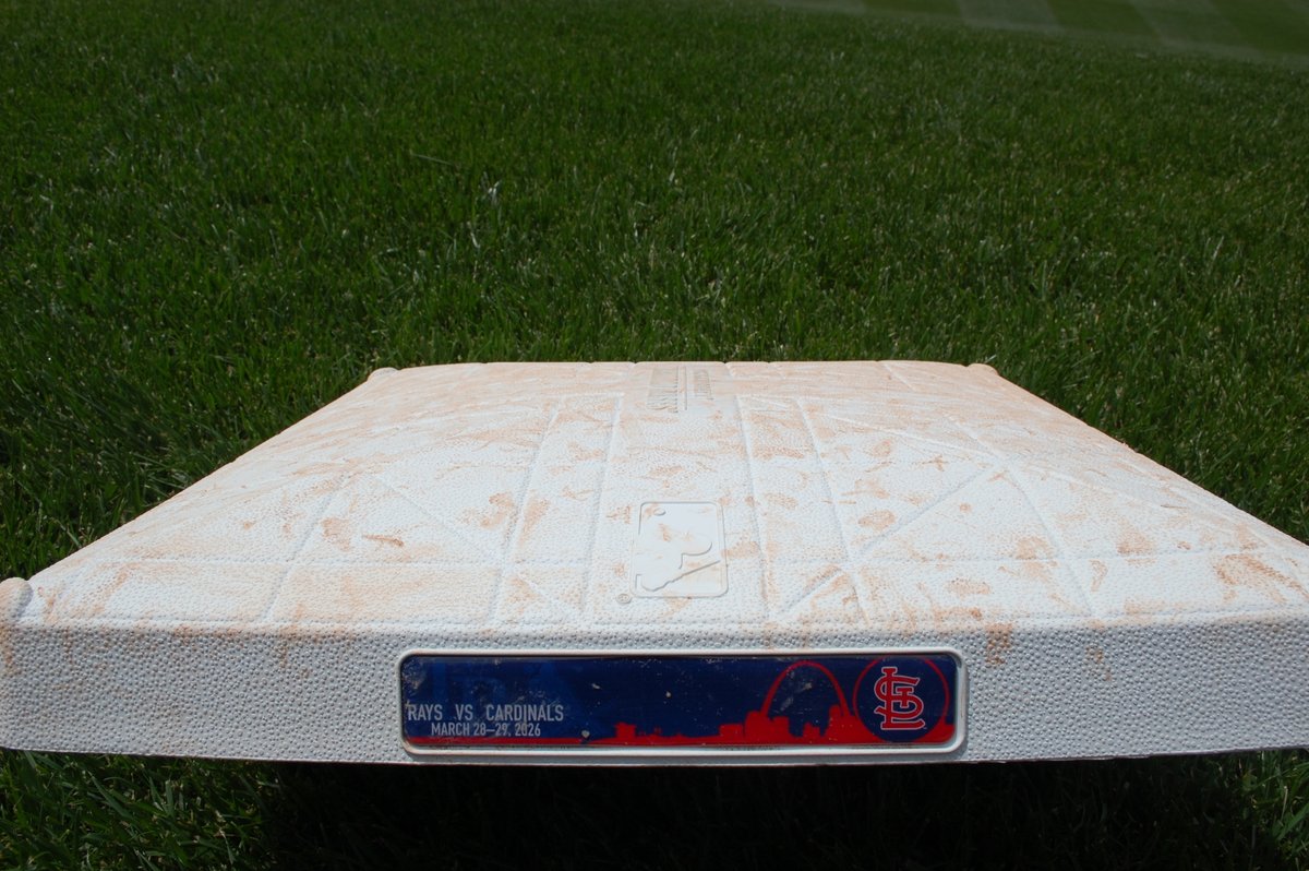 CardsAuthentics's tweet photo. Last day to bid on this auction! 

Bid on a game-used base and baseball bundle from JJ Wetherholt's first career stolen base and walk-off, as well as a Willson Contreras RBI single! 

Auction ends tonight 4/22/26 at 9 pm CST. Bid now at https://t.co/cQNrWQzA0v https://t.co/QHj8GqI7PT