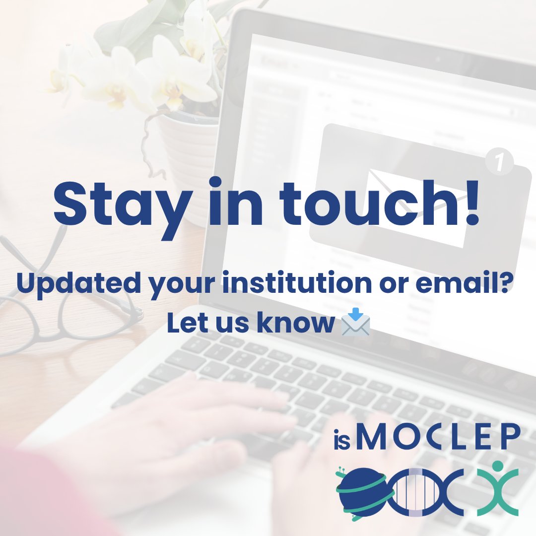 isMOCLEP's tweet photo. Dear isMOCLEP member!

Have you recently changed your institution or updated your email address? Make sure we can still reach you!

Send us an email with your new details — we want to stay connected and keep you in the loop.

👉 Get in touch today! https://t.co/0yhoXxA1kG