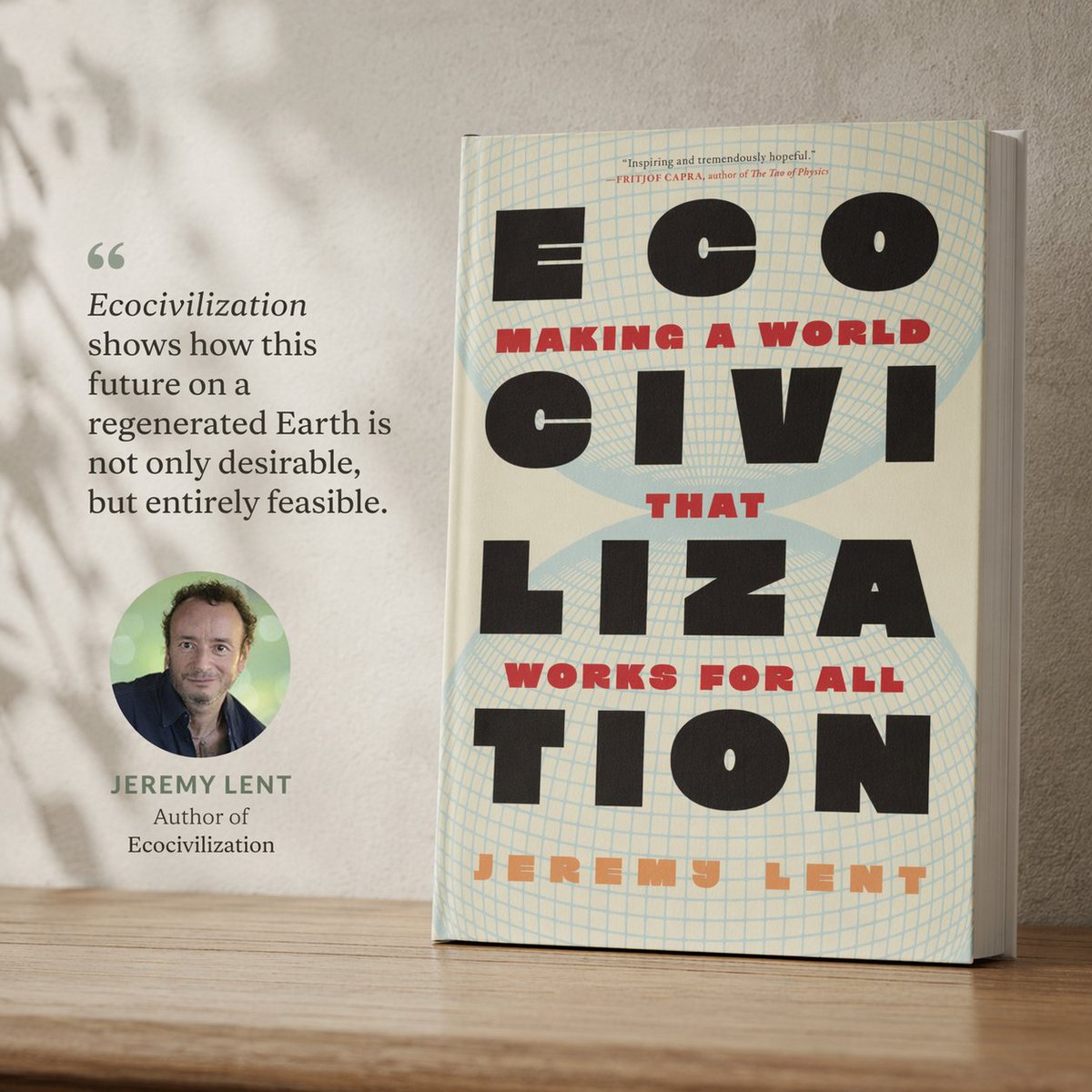 JeremyRLent's tweet photo. Ecocivilization begins from a premise that feels both urgent and profoundly hopeful: the future of humanity need not be governed by the logic of extraction, fragmentation, and ecological ruin.
Pre - Order Now: https://t.co/tKgTPLyx10
#Ecocivilization #JeremyLent https://t.co/Vi95Boi2cg