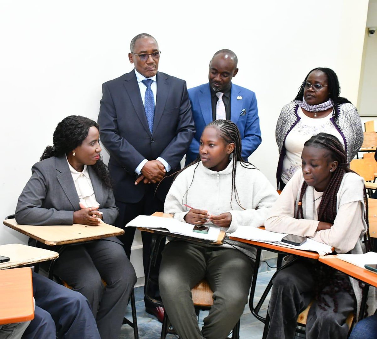 Today, I had the pleasure of visiting Karatina University to interact with students and staff, and to inspect infrastructural projects. Set on the foot of Mt. Kenya, this University is re-writing the tired script of public universities as perceived by many.