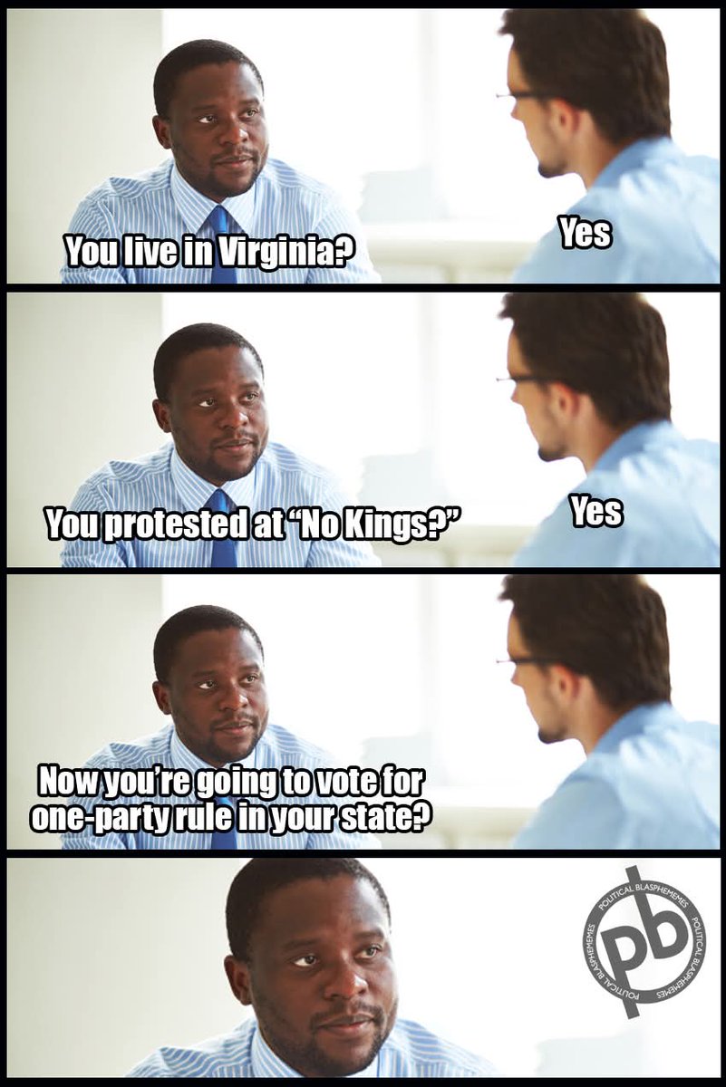 CptPimpSnuggles's tweet photo. #Virginia #gerrymandering #nokings https://t.co/nPYEWW1zsT