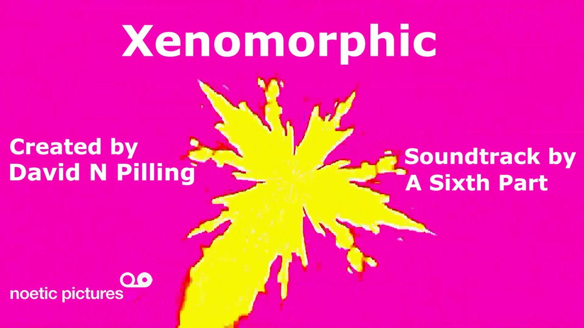 ASixthPart's tweet image. I created the soundtrack for "Xenomorphic" a short intense, abstract, #psychedelic short film/piece of video art (6min)

👇Listen/watch the film using the link below👇
youtube.com/watch?v=eHHPVX…

#soundtrack #electronica #electronicmusic