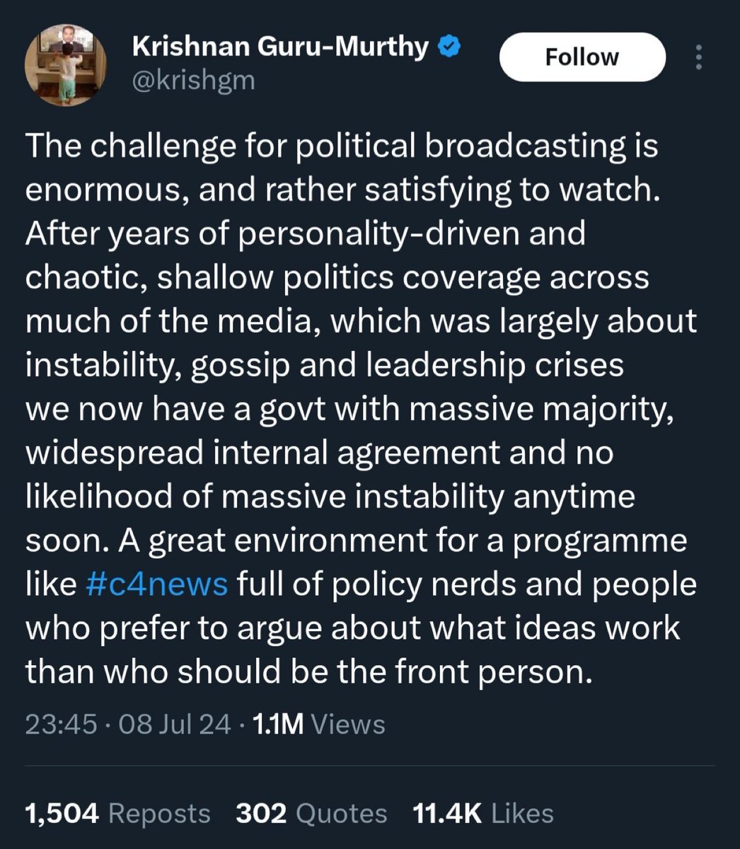 sharpeleven's tweet image. #C4News At least Guru Murthy didn’t try to smear Diane Abbot like he usually does. How is it that people like him get the high paid media gatekeeper roles? It can’t be because of his political insight…