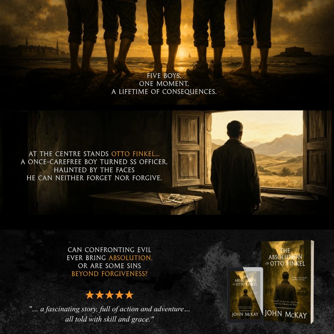 JohnMcKay68's tweet image. Only 99p/99c on #Kindle or FREE on #KindleUnlimited. The first book in the #WW2 France trilogy (Can be read as a standalone)

Link: mybook.to/absolutionofot…

#mustread #HistoricalFiction #histfic #BYNR #lovereading #BookBoost #bookstagram #ebooks