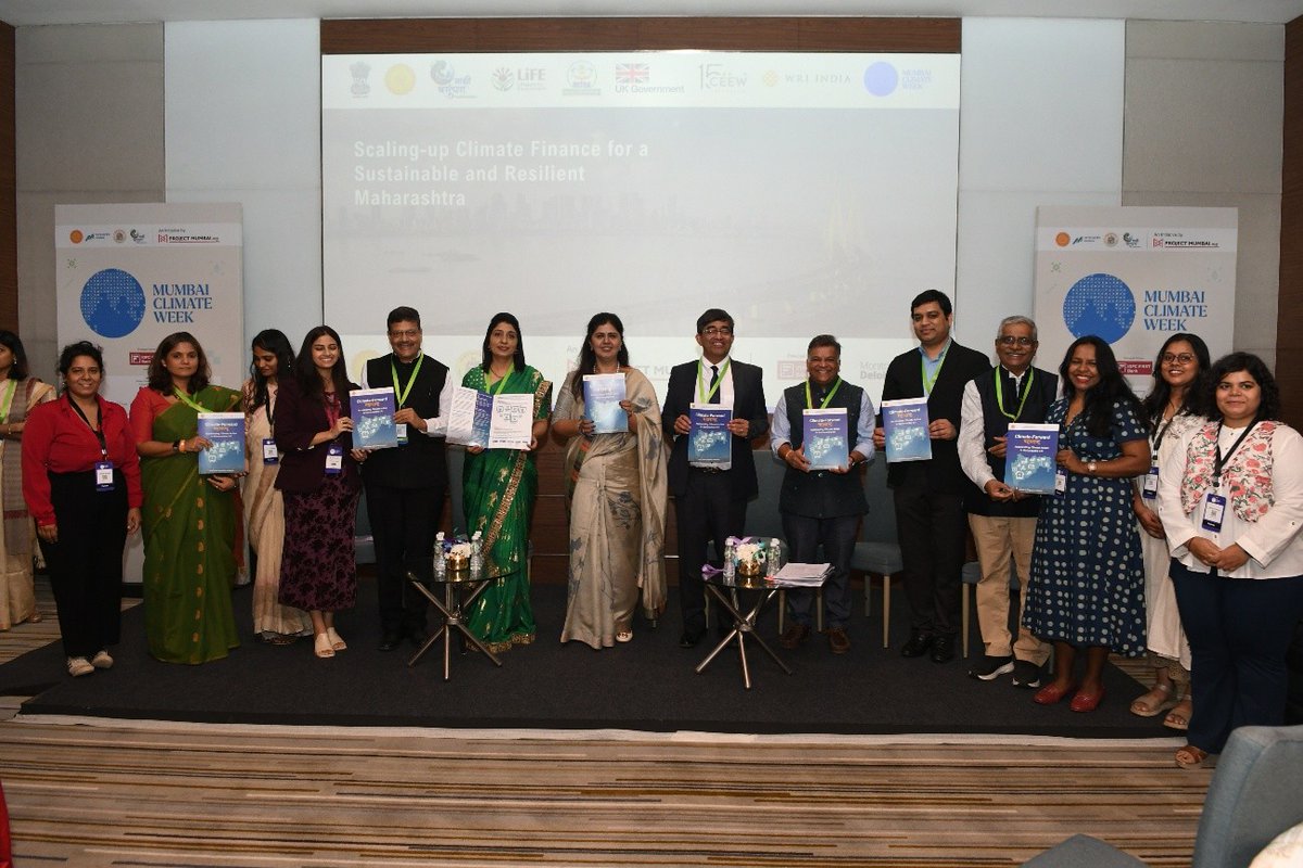 mahascac's tweet photo. The Government of Maharashtra, through its Environment and Climate Change Department, has launched Phase 2 of Accelerating Climate Action in Maharashtra under the Climate Forward Maharashtra initiative, in collaboration with @WRIIndia 

Link: https://t.co/43ob3bRgyj https://t.co/vLzYoxXkxJ