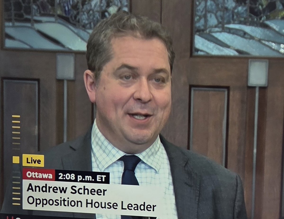 Scheer whining that the liberals have a majority &amp; a majority on the committees &amp; still bitter about the 4 conservative MPs who crossed the floor. Not a good look.
The past 4 years conservatives have been obstructing committees &amp; the HoC. No more. Cry all they want.