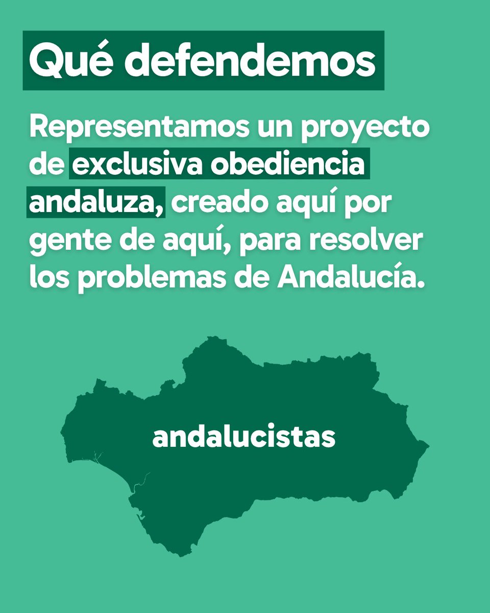 andalucistasAND's tweet photo. 💚 El andalucismo tiene nombre propio el 17M: Andalucistas - Pueblo Andaluz.

Somos un conjunto de organizaciones #andalucistas unidas con un objetivo: que Andalucía tenga una voz propia en el Parlamento.

🗳️ Este 17M, vota #Andalucía.

🔗 https://t.co/5nGo7ZFxV6

#Andalucismo https://t.co/8efnoKu7xO