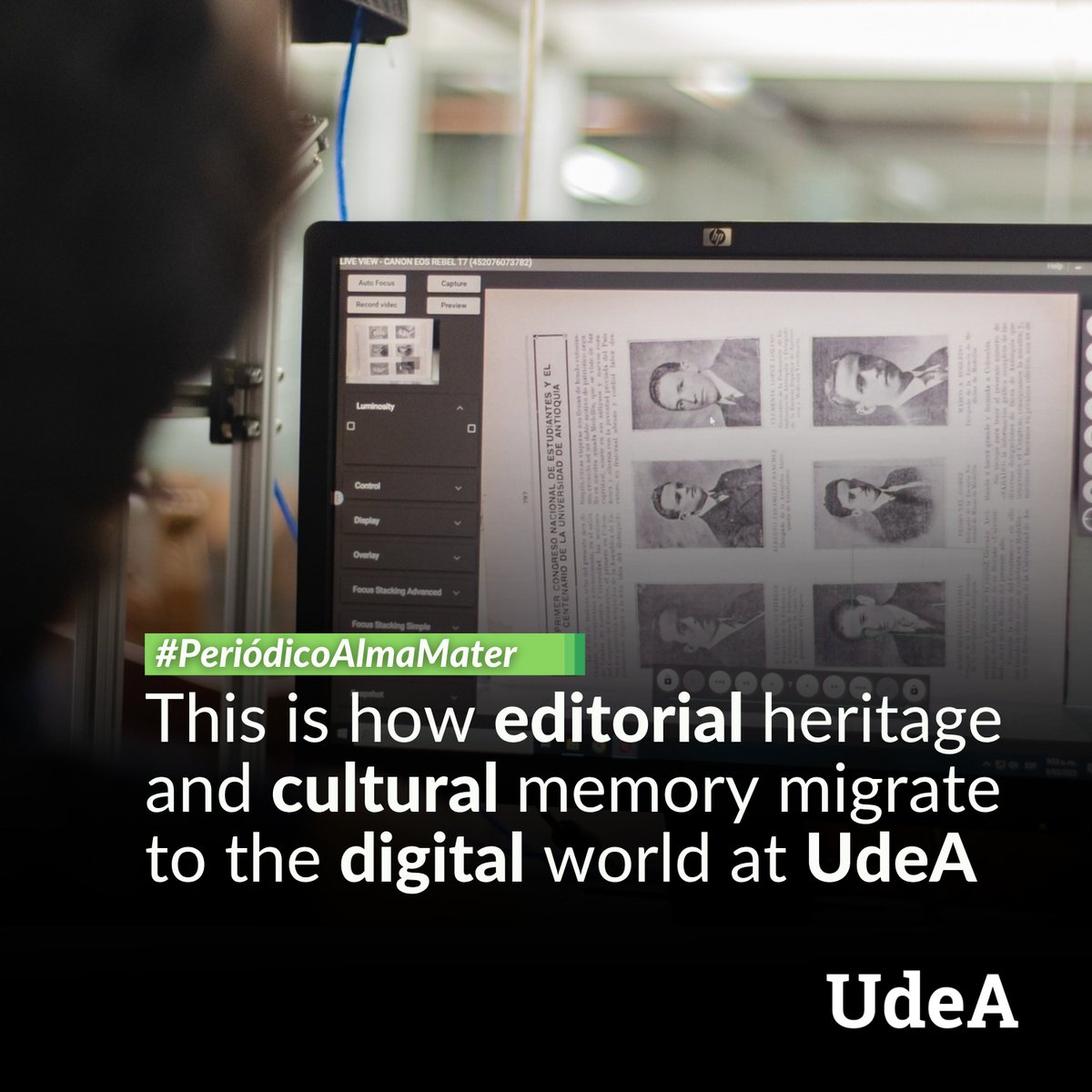 UdeA's tweet photo. 🧐😜  When publishing history comes alive in the digital world!

💚 #UdeA is transforming its literary legacy into open access. Through a collaborative project with the University of Tübingen, Germany, researchers are recovering early-20th-century Colombian literary magazines and bringing them into the digital realm using a replicable technical model.

💻 This work not only preserves cultural memory but also enhances academic research, strengthens local technical capabilities, and makes voices and texts previously confined to print accessible to everyone.

🔗 Discover how UdeA preserves and disseminates our publishing history in the #PeriódicoAlmaMater 👉  https://t.co/4l02cBOUQM

📌 Este artículo se publicó en versión español el 9 de febrero de 2026 en: https://t.co/MQBZBbHD2S
#UdeACasaDeTodos
